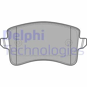 Комплект гальмівних колодок з 4 шт. дисків Delphi LP2106
