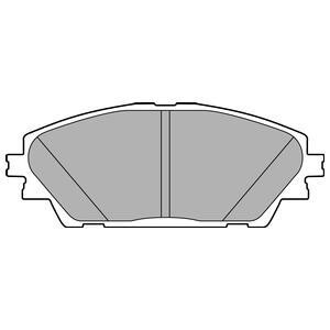 Комплект гальмівних колодок Delphi LP2701