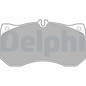 Колодки гальмівні дискові (комплект 4 шт) Delphi LP2713