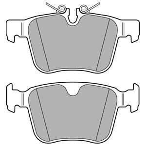 Комплект гальмівних колодок Delphi LP3167