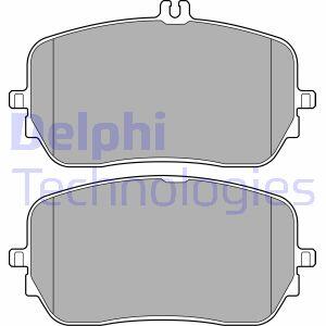 Комплект гальмівних колодок з 4 шт. дисків Delphi LP3603