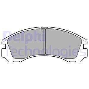 Комплект гальмівних колодок Delphi LP871