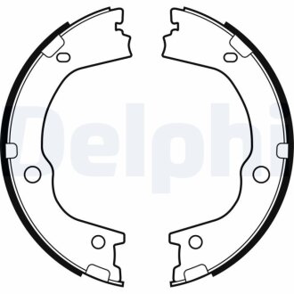 Комплект гальмівних колодок з 4 шт. барабанів Delphi LS2159