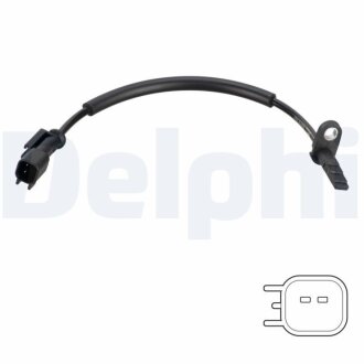 Фото датчик ABS Delphi SS20779 Датчик ABS Delphi SS20779