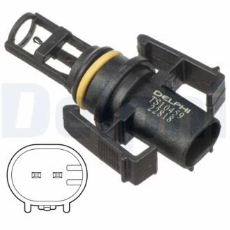 Датчик температури подачі повітря Delphi TS10459