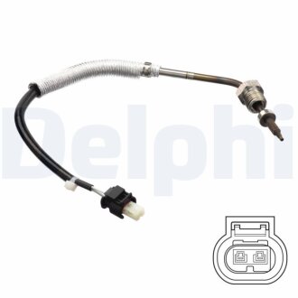 Фото датчик температури вiдпрацьованих газiв Delphi TS30104 Датчик температури вiдпрацьованих газiв Delphi TS30104