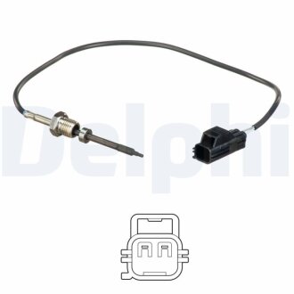 Фото датчик температури вiдпрацьованих газiв Delphi TS30149 Датчик температури вiдпрацьованих газiв Delphi TS30149
