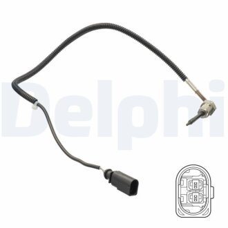 Фото датчик температури вiдпрацьованих газiв Delphi TS30271 Датчик температури вiдпрацьованих газiв Delphi TS30271