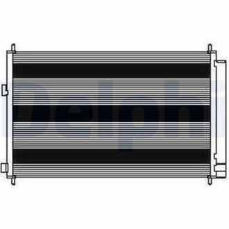 Конденсер кондиціонера Delphi TSP0225627