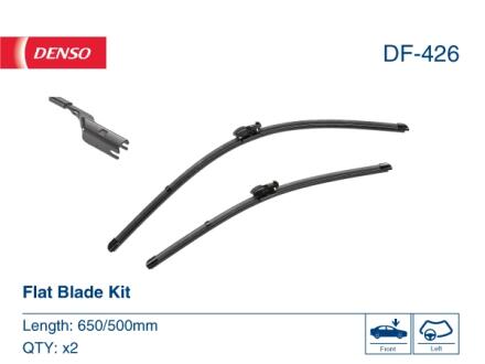 К-т щіток склоочисника 650/500мм 2шт DENSO DF-426