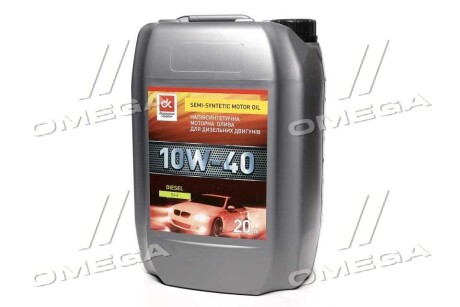 Олива моторн. <ДК> DIESEL 10W-40 CI-4 (Каністра 20л) Dk-Дорожная Карта 4102871247