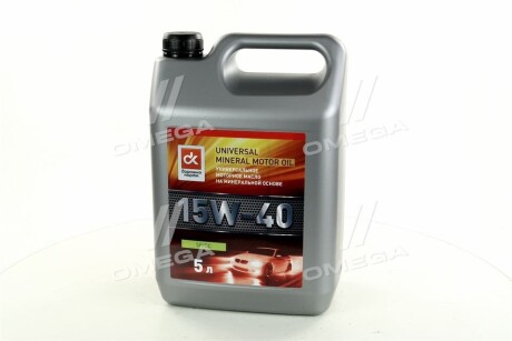 Олива моторн. <ДК> 15W-40 SF/CC (Канiстра 5л) DK-Дорожная Карта 4102981306