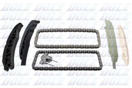 Комплект ланцюгів ГРМ та ПНВТ BMW M47/M57 DOLZ SKCB119