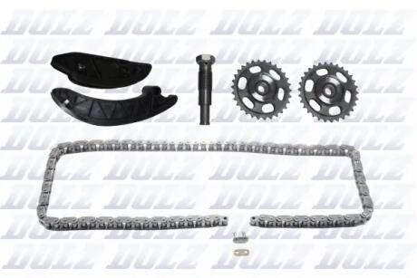 Комплект ланцюга ГРМ з шестернями MB OM651 з двиг. 30953267 DOLZ SKCM116
