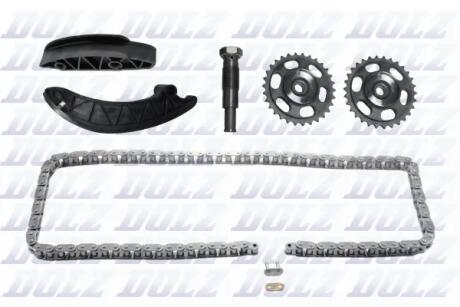 Комплект ланцюга ГРМ з шестернями MB OM651 до двиг. 30953266 DOLZ SKCM117