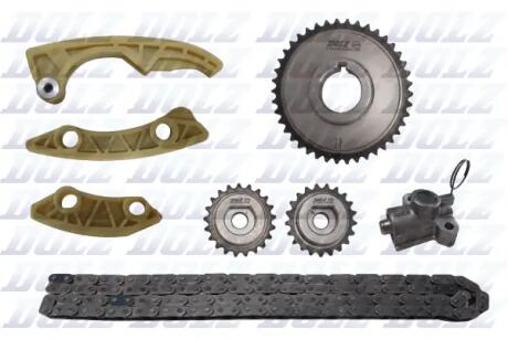 Комплект ланцюга баланс валу з шестернями OPEL Z22SE DOLZ SKCO126F