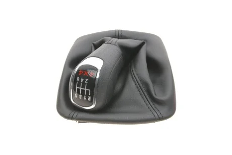 Ручка КПП с пыльником черный 6 ступ Skoda Octavia (09-13),Yeti (10-13)  DPA 77111642202