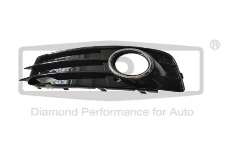 Решетка противотуманной фары левая черная спорт Audi A3 (08-13) DPA 88071884102