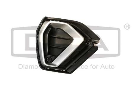 Рамка протитуманної фари передня ліва срібна Audi Q3 (19-23) DPA 88071891002