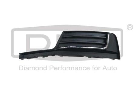 Решетка противотуманной фары левая с декоративной планкой Audi A3 (17-20) DPA 88071893402
