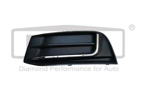 Решетка противотуманной фары левая с декоративной планкой Audi A3 (17-20) DPA 88071893802