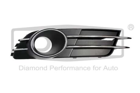 Решетка противотуманной фары левая с отверстием Audi A6 (11-14) DPA 88071895102