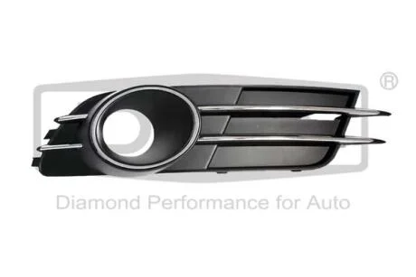 Решетка противотуманной фары левая с отверстием Audi A6 (11-14) DPA 88071895102