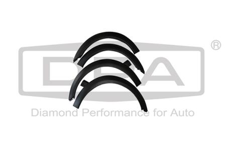 Комплект накладок колесной арки (4шт) VW Golf III (1H1) (93-97) DPA 88530028002