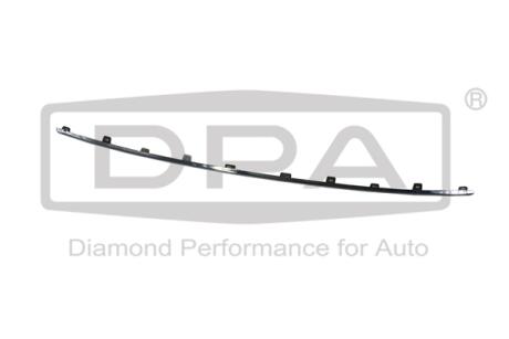 Накладка переднего бампера хром Skoda Octavia (20-) DPA 88531825202