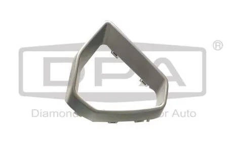 Накладка на рамку протитуманної фари перед. прав. срібна Audi Q3 (19-23)  DPA 88531847702