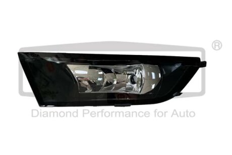 Передня протитуманна фара; Передня права; галоген; Без лампочки DPA 99411835102