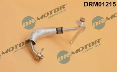 Трубка охолоджуючої рідини (чорний метал) DR Motor DRM01215