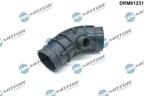 Рукав повітрозабірника гумовий DR Motor DRM01231