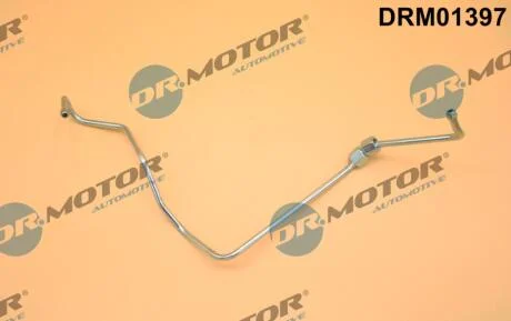 Трубка турбокомпрессора ДВЗ (чорний метал) DR Motor DRM01397