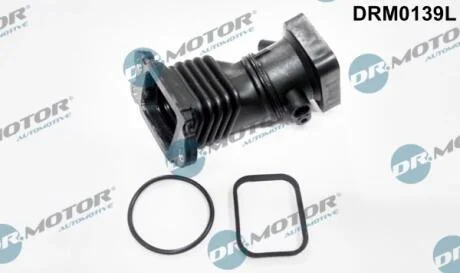 Шланг вентиляції гумовий DR Motor DRM0139L