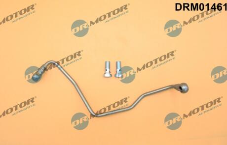 Трубка турбокомпрессора ДВЗ (чорний метал) DR Motor DRM01461