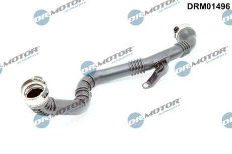 Повітряний патрубок турбонагнітача пластиковий без фітингів DR Motor DRM01496