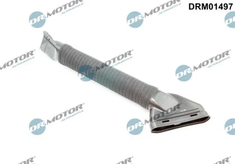 Повітряний патрубок турбонагнітача пластиковий без фітингів DR Motor DRM01497