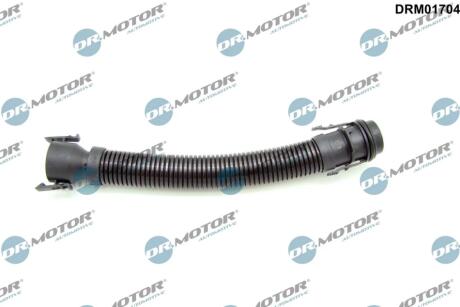 Шланг вентиляції пластиковий з фітингами DR Motor DRM01704