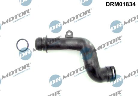 Шланг вентиляції пластиковий з фітингами DR Motor DRM01834