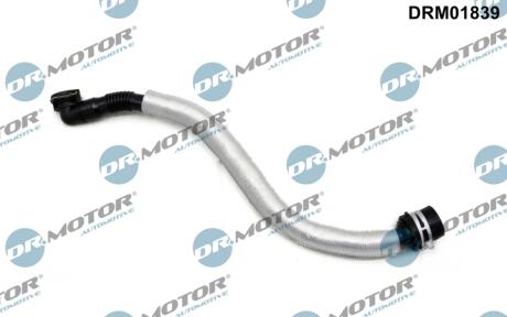 Шланг вентиляції пластиковий з фітингами DR Motor DRM01839