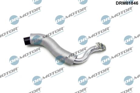 Трубка турбокомпрессора ДВЗ (чорний метал) DR Motor DRM01846