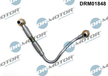 Трубка турбокомпрессора ДВЗ (чорний метал) DR Motor DRM01848