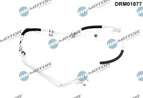 Патрубок системи гідропідсилення рульового управління DR Motor DRM01877