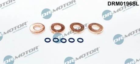Комплект прокладок з різних матеріалів DR Motor DRM0196SL