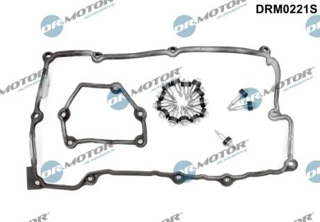 Комплект прокладок з різних матеріалів DR Motor DRM0221S