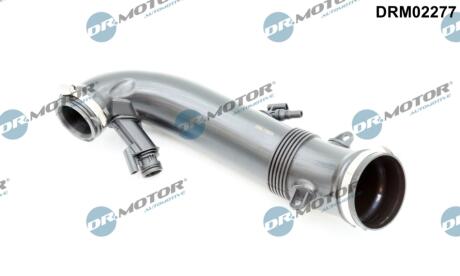 Шланг вентиляції пластиковий з фітингами DR Motor DRM02277
