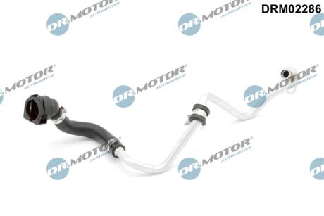 Трубка охолоджуючої рідини (пластик, гума, метал) DR Motor DRM02286