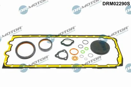 Комплект прокладок з різних матеріалів DR Motor DRM02290S