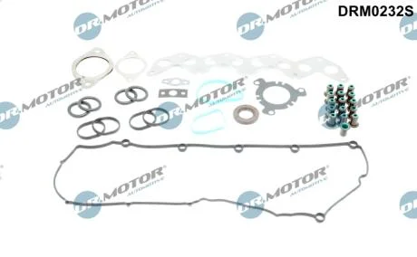 Комплект прокладок з різних матеріалів DR Motor DRM0232S